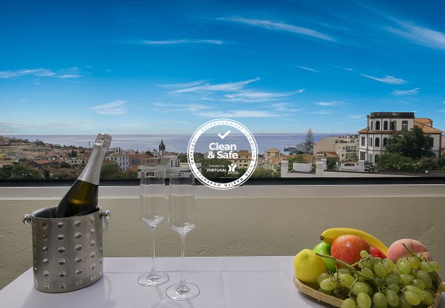 Balcony overlooking the Atlantic Ocean